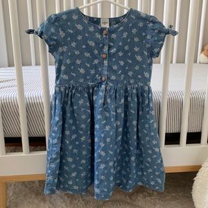 OshKosh Chambray Floral Dress